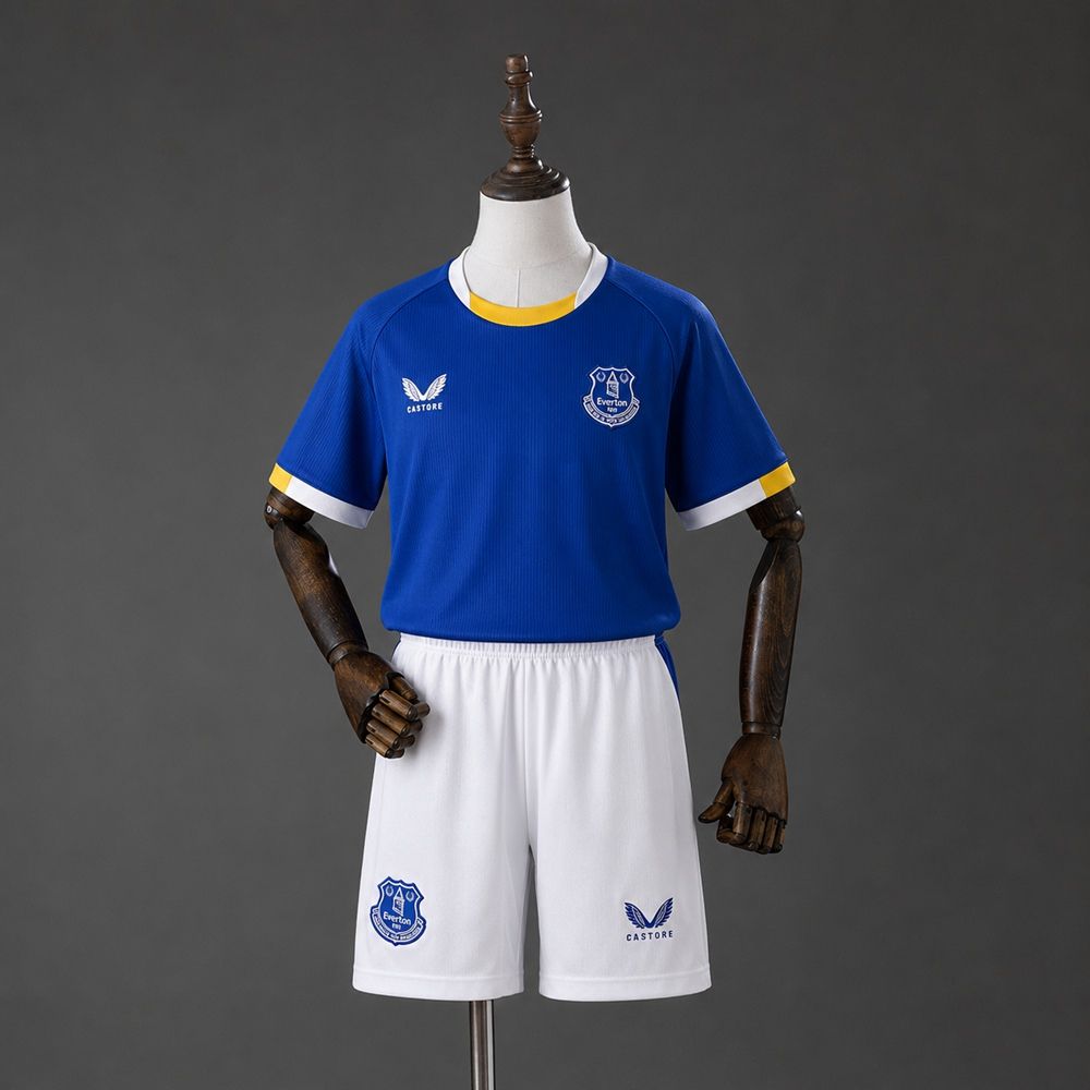Everton FC 2026/27 Home Kids Kit