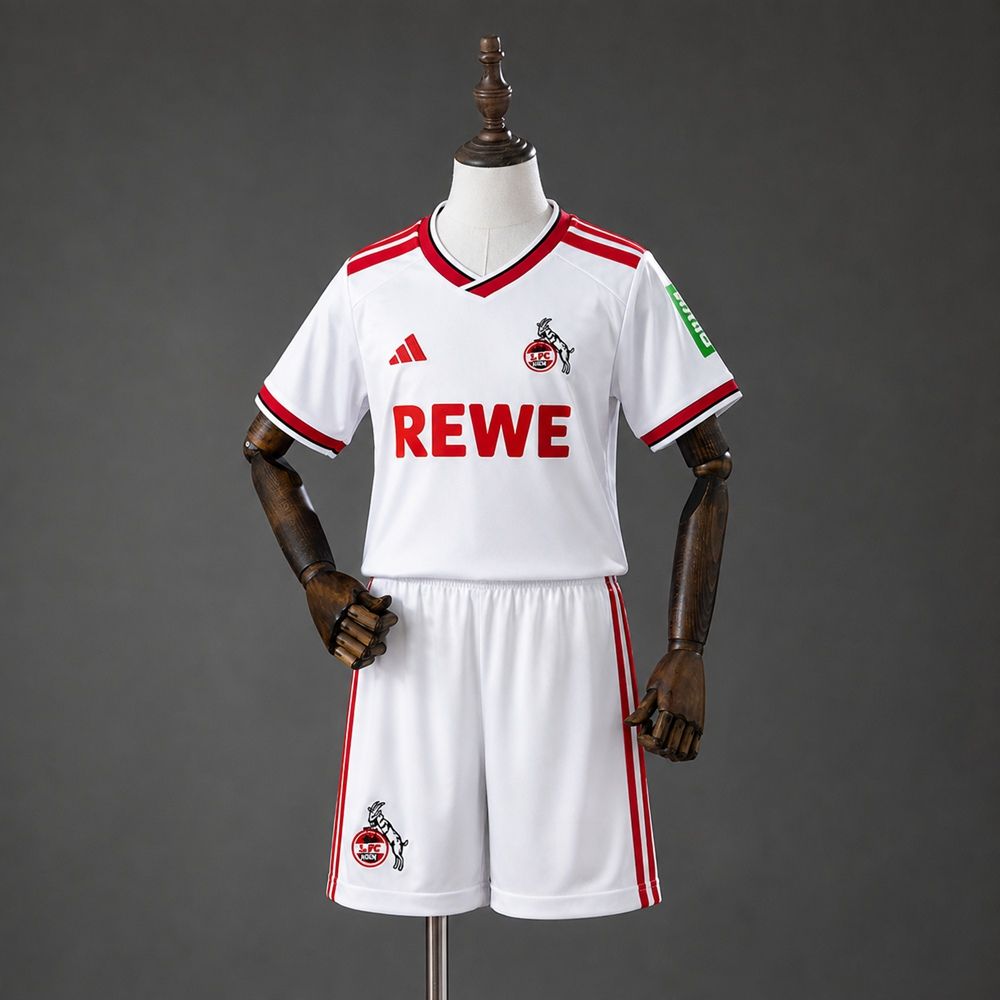FC Köln 2026/27 Home Kids Kit
