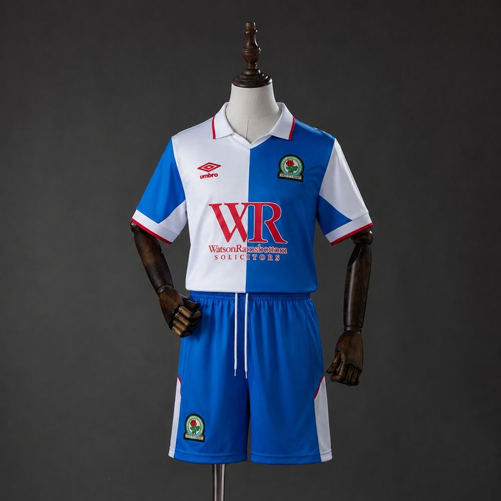 Blackburn Rovers 2026/27 Home Kids kit