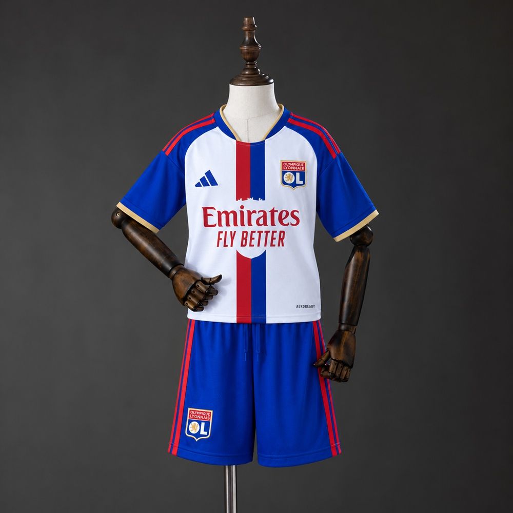 Olympique Lyonnais 2026/27 Home Kids Kit