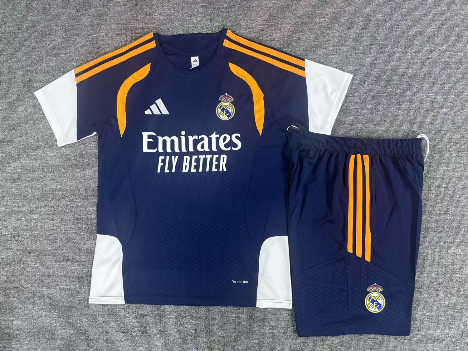 Real Madrid 26/27 Training Set (Sapphire Blue and Yellow)