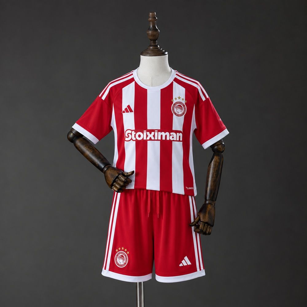 Olympiacos FC 2026/27 Home Kids kit