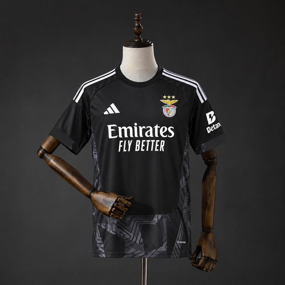 SL Benfica 2026/27 Black Goalkeeper Kit