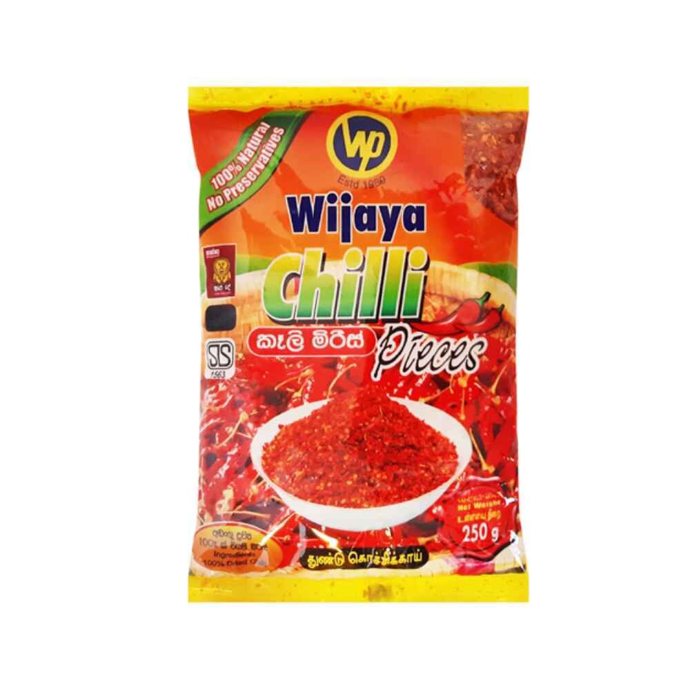 Wijaya Chilli Pieces 250g
