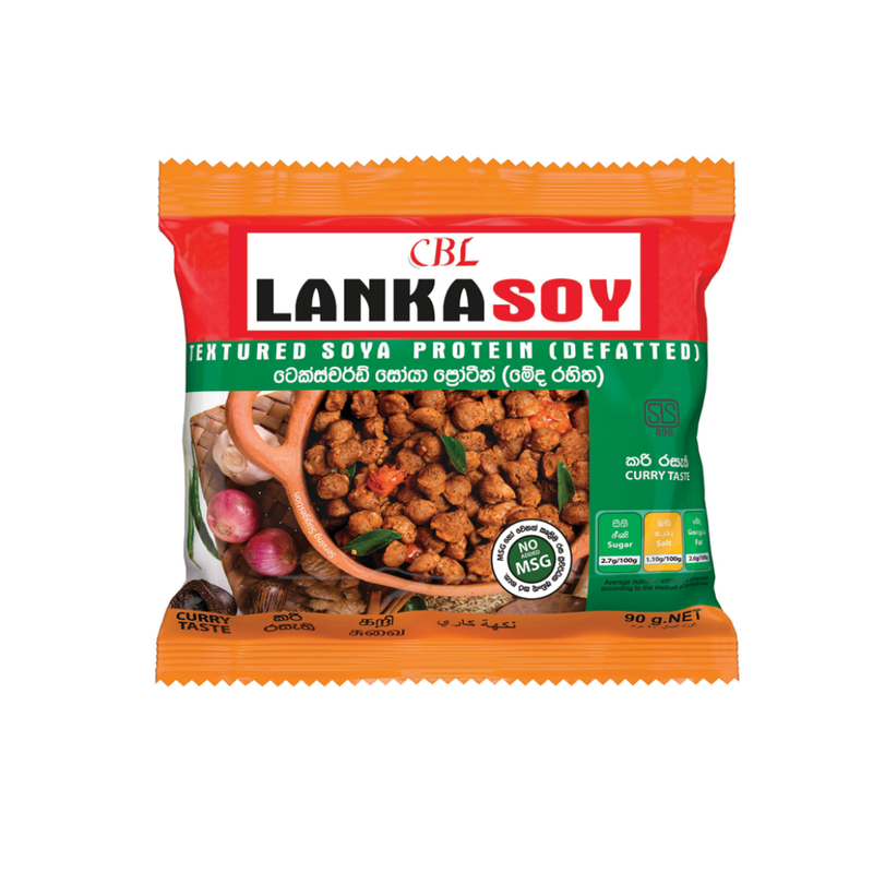 LankaSoy Soyameat - Curry Flavoured 90g