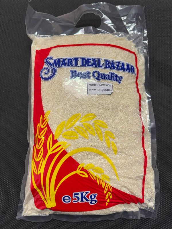 White Raw Rice 5kg