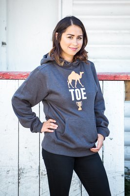 The Camel Toe Cup Grey Hoodie