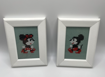 Lot of 2 - Mickey and Minnie - 
Mickey Mousecapade