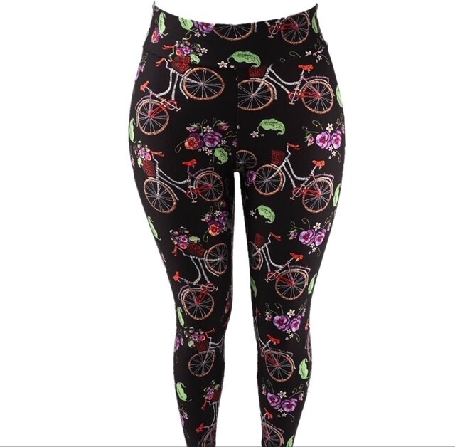 Buttery Soft  Bicycle Leggings