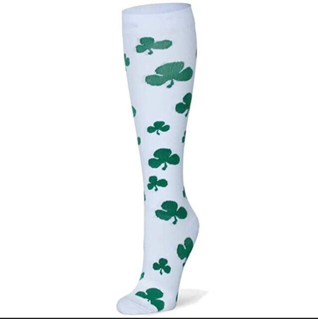 Step into Comfort: Experience the magic of White Clover Compression Socks 15-20mmHG