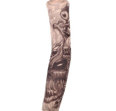 The Eye Fake Tattoo Anti UV Light arm Sleeves