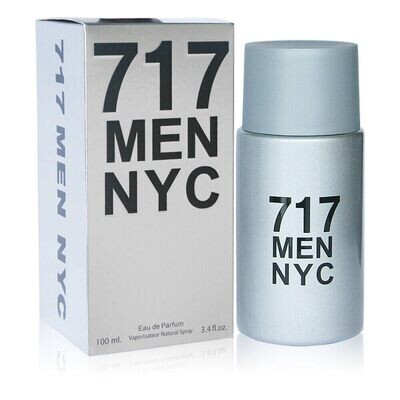 Secret Plus 717 Men NYC Cologne for Men/Eau de Parfum Natural Spray Vaporizateur 3.4 oz 100 ml