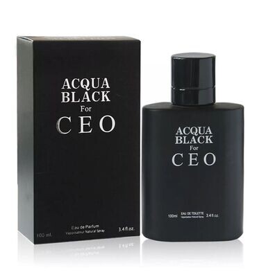 Secret Plus 3.4 Fl Oz Spray - Acqua Black For CEO Men