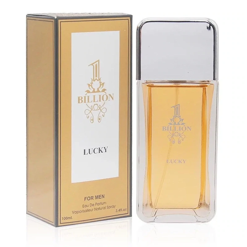 1 BILLION LUCKY Secret Plus Eau de toilette Cologne Perfume 3.4 Oz Vaporisateur Natural Spray