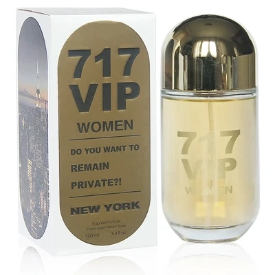 717 VIP WOMEN NEW YORK Secret Plus Eau de Parfum Cologne Perfume 3.4 OZ Vaporisateur Natural Spray #FL1925