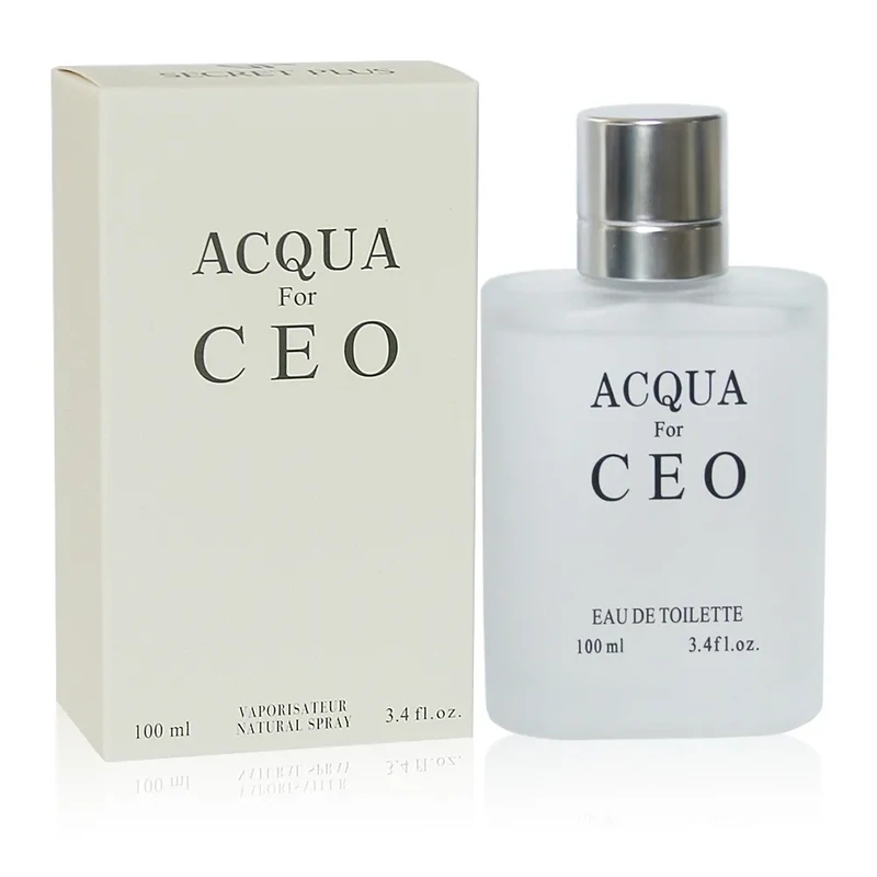 ACQUA FOR CEO Eau de toilette Secret Plus Cologne Perfume 3.4 Oz Vaporisateur Natural Spray #FL0201