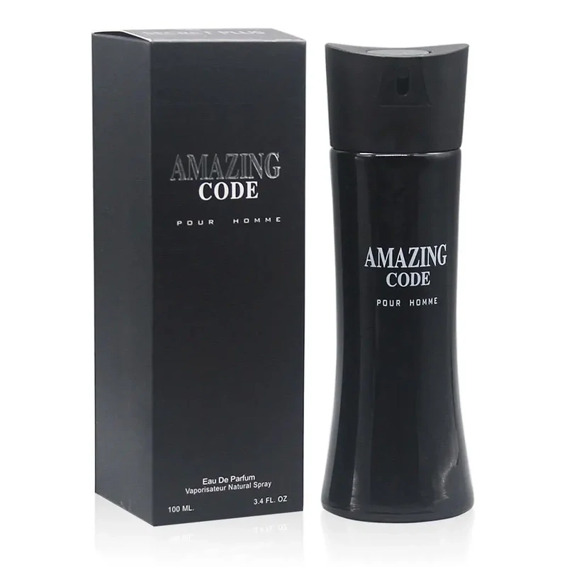 AMAZING CODE POUR HOMME Secret Plus Eau de Parfume Cologne Perfume 3.4 Oz Vaporisateur Natural Spray #FL0973