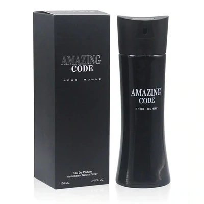 AMAZING CODE POUR HOMME Secret Plus Eau de Parfume Cologne Perfume 3.4 Oz Vaporisateur Natural Spray #FL0973