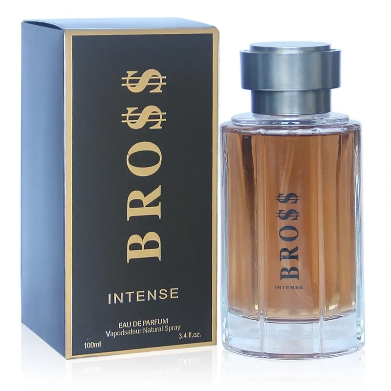 BRO$$ INTENSE Secret Plus Eau de Parfum Cologne Perfume 3.4 OZ Vaporisateur Natural Spray #FL1406