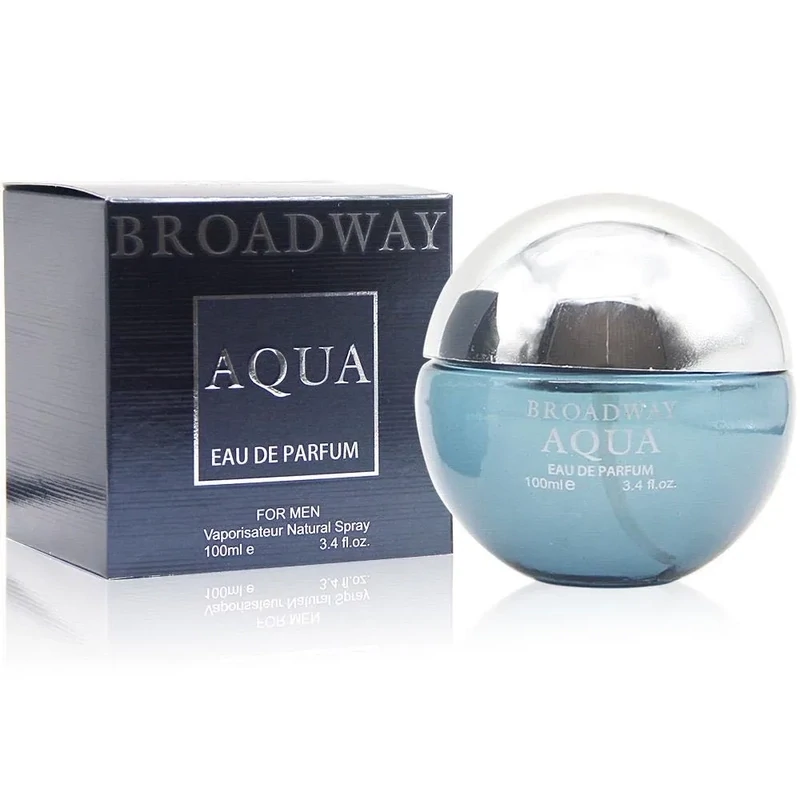 BROADWAY AQUA Cologne Secret Plus Eau de Parfum Perfume 3.4 OZ Vaporisateur Natural Spray #FL2274