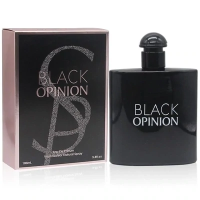 BLACK OPINION Secret Plus Eau de Parfume Cologne Perfume 3.4 Oz Vaporisateur Natural Spray #FL2441