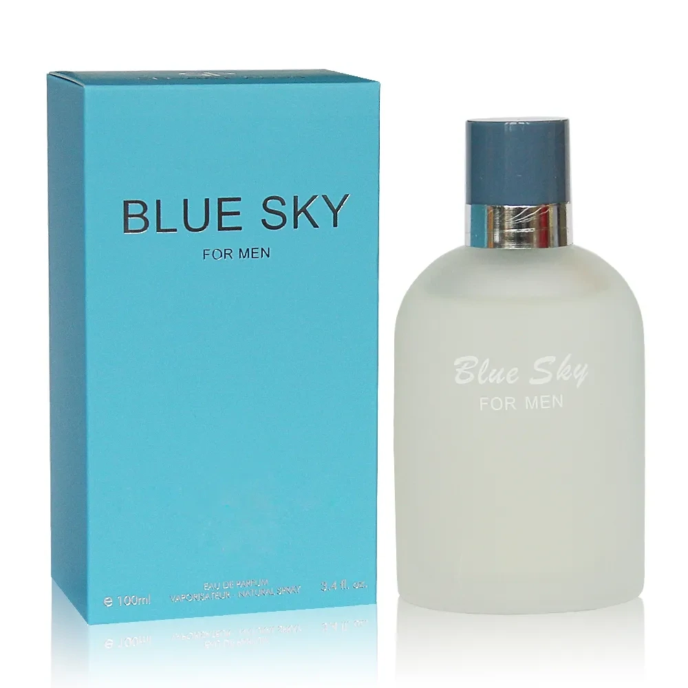 BLUE SKY FOR MEN Secret Plus Eau de Parfume Cologne Perfume 3.4 Oz Vaporisateur Natural Spray #FL0782