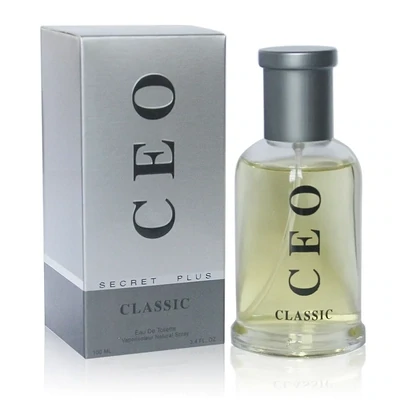 CEO CLASSIC Secret Plus Eau de Toilett Cologne Perfume 3.4 Oz Vaporisateur Natural Spray #FL1727