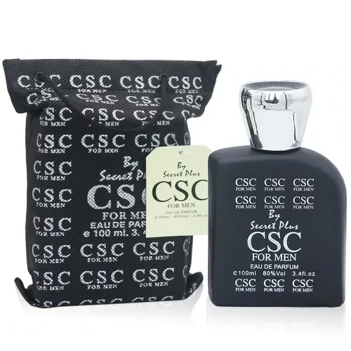 CSC FOR MEN BY Secret Plus Eau de Parfume Cologne Perfume 3.4 Oz Vaporisateur Natural Spray #FL2120