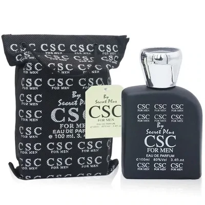 CSC FOR MEN BY Secret Plus Eau de Parfume Cologne Perfume 3.4 Oz Vaporisateur Natural Spray #FL2120