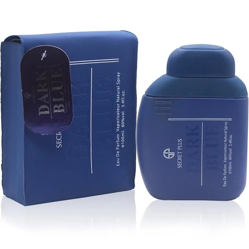 DARK BLUE Cologne Secret Plus Eau de Parfum Perfume 3.4 OZ Vaporisateur Natural Spray #FL2366