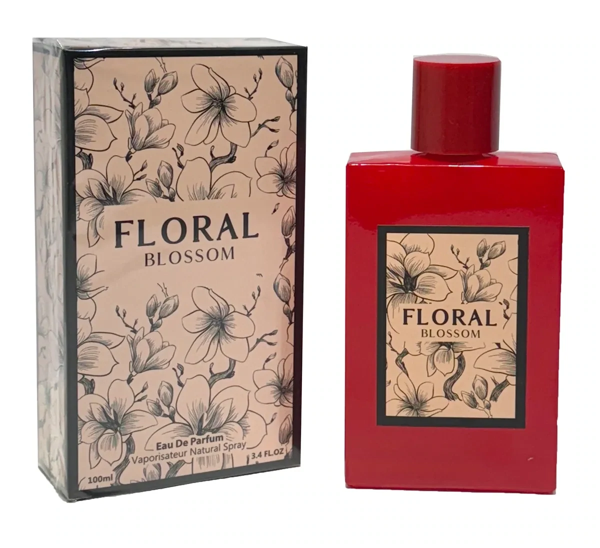FLORAL BLOSSOM Secret Plus Eau de Parfum Cologne Perfume 3.4 OZ Vaporisateur Natural Spray #FL2601