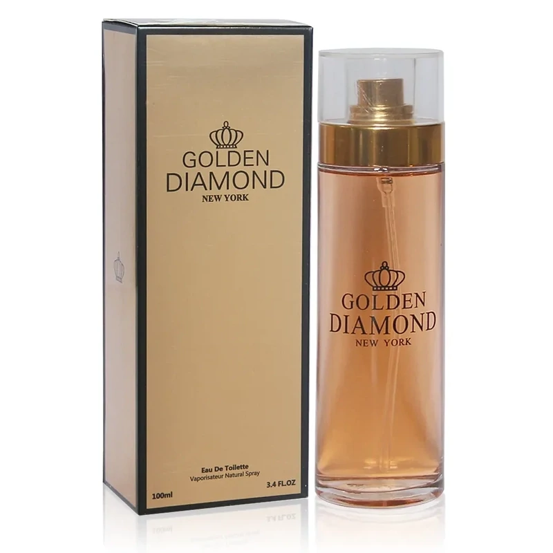 GOLDEN DIAMOND Secret Plus Eau de Toilett Cologne Perfume 3.4 Oz Vaporisateur Natural Spray #FL0720