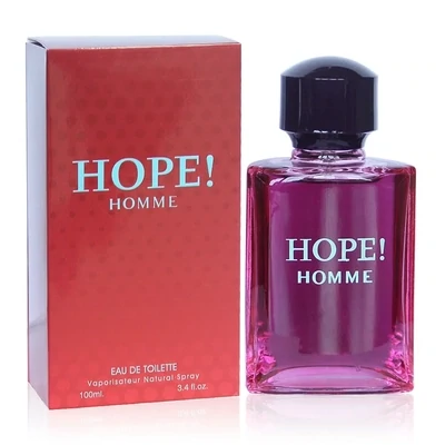 HOPE HOMME Secret Plus Eau de Toilett Cologne Perfume 3.4 Oz Vaporisateur Natural Spray #FL1017