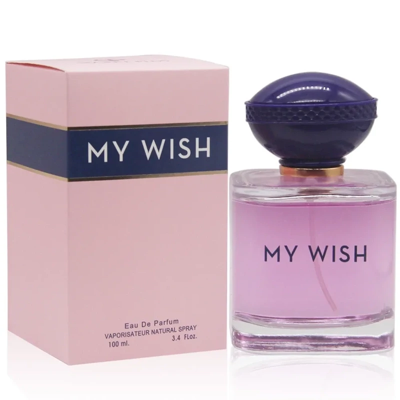 MY WISH Secret Plus Eau de Parfum Cologne Perfume 3.4 OZ Vaporisateur Natural Spray #FL2533