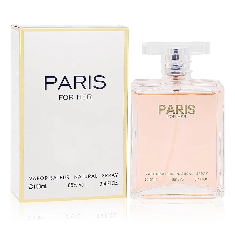 PARIS FOR HER Secret Plus Eau de Parfum Cologne Perfume 3.4 OZ Vaporisateur Natural Spray #FL0669