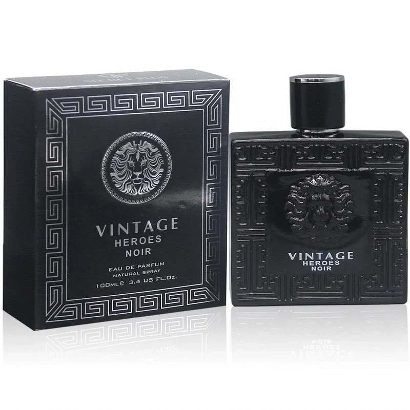 VINTAGE HEROES NOIR Secret Plus Eau de Parfum Cologne Perfume 3.4 OZ Vaporisateur Natural Spray #FL2397