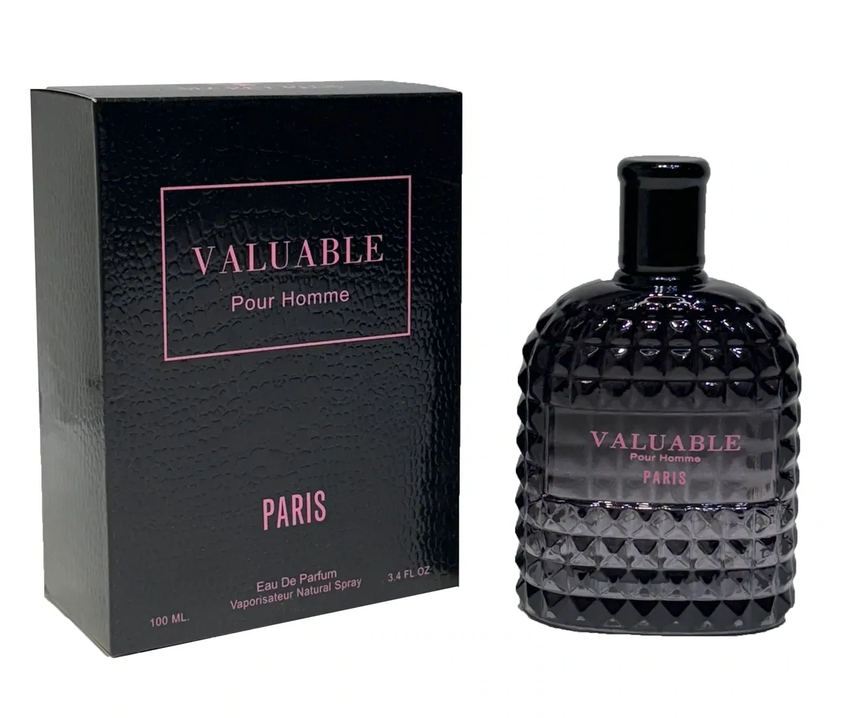 VALUABLE POUR HOMME Secret Plus Eau de Parfum Cologne Perfume 3.4 OZ Vaporisateur Natural Spray #FL2595