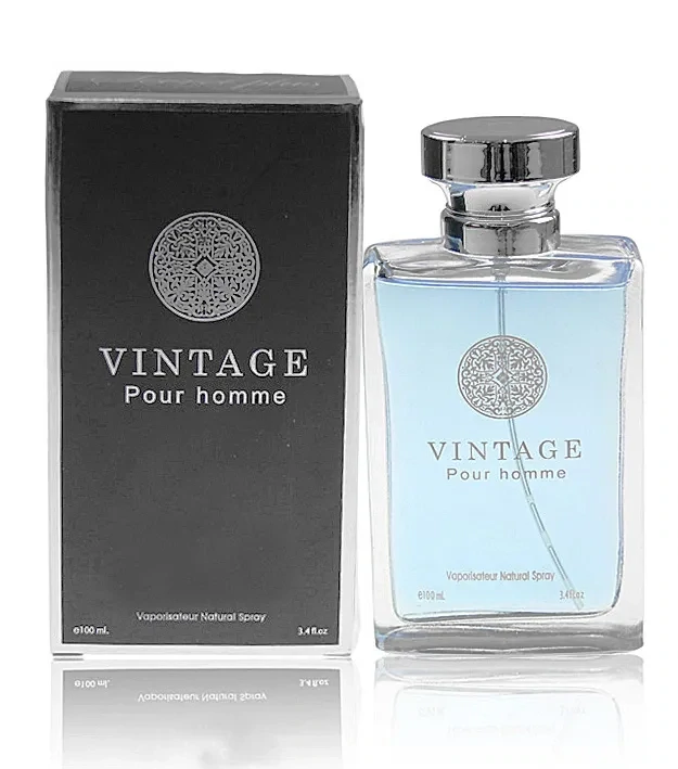 VINTAGE POUR HOMME Secret Plus Eau de Toilett Cologne Perfume 3.4 Oz Vaporisateur Natural Spray #FL0935