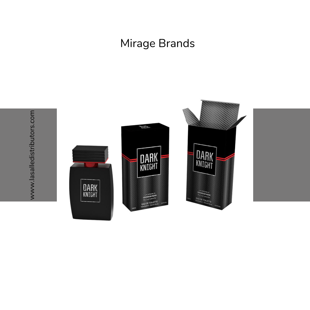 Mirage Brands 3.4 Oz EDT Spray - Dark Knight (Version Of Drakkar Noir By Guy Laroche)