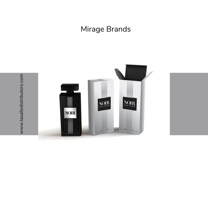 Mirage Brands 3.4 Oz EDT Spray - Noir Pour Homme (Inspired By Dior L&#39;Homme)