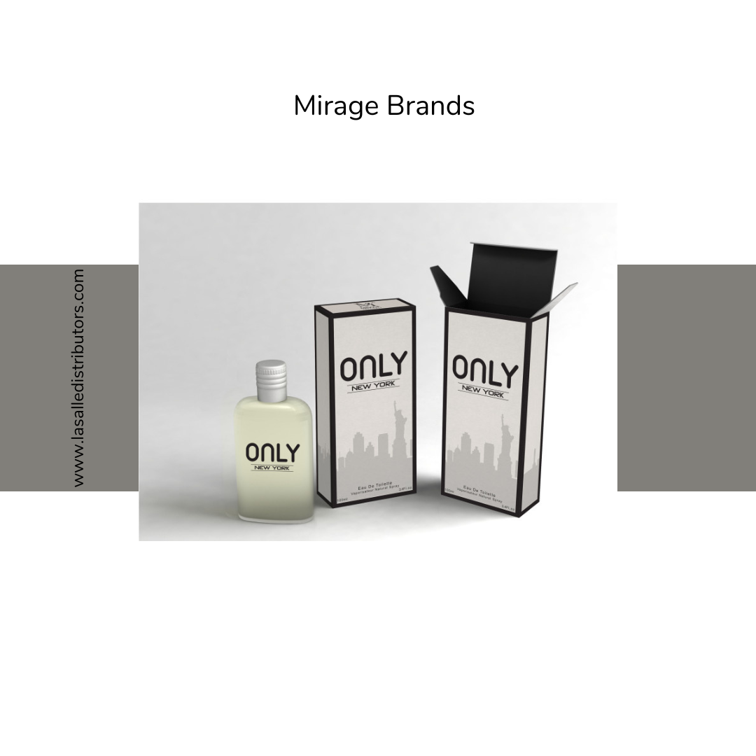 Mirage Brands 3.4 Oz EDT Spray - Only New York (Version Of CK One By Calvin Klein)