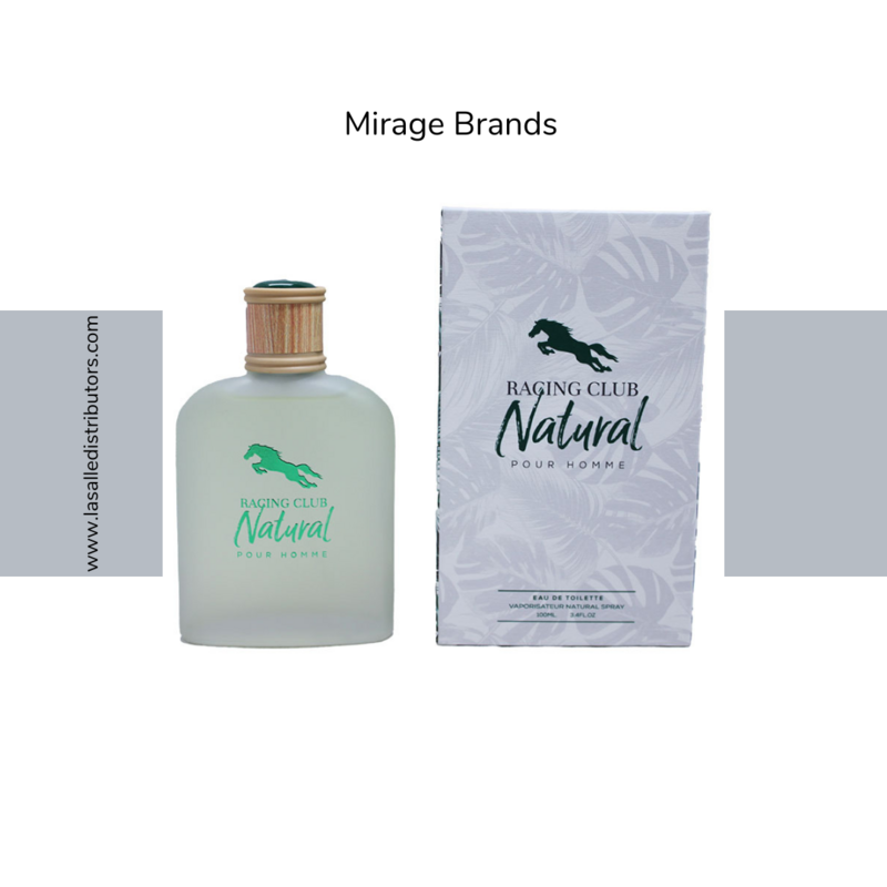 Mirage Brands 3.4 Oz EDT Spray - Racing Club Natural (Inspired By Polo Earth By Ralph Lauren)