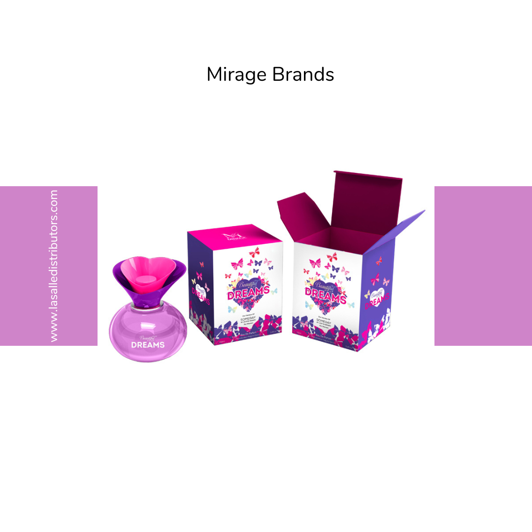 Mirage Brands 3.4 Oz EDP Spray - Beautiful Dreams (Inspired By Someday By Justin Bieber)