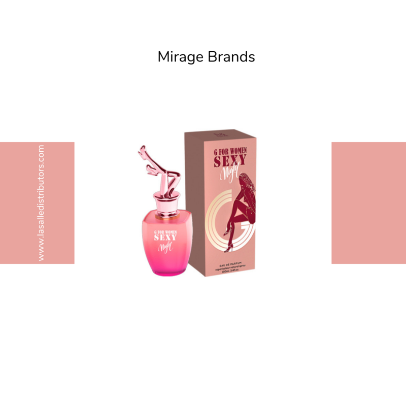 Mirage Brands 3.4 Oz EDP Spray - G For Women Sexy Night (Version Of Scandal By Night By Jean Paul Gaultier)