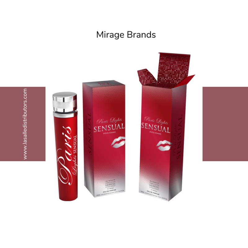 Mirage Brands 3.4 Oz EDP Spray - Paris Lights Sensual (Inspired By Paris Hilton Heiress Anniversary Edition)
