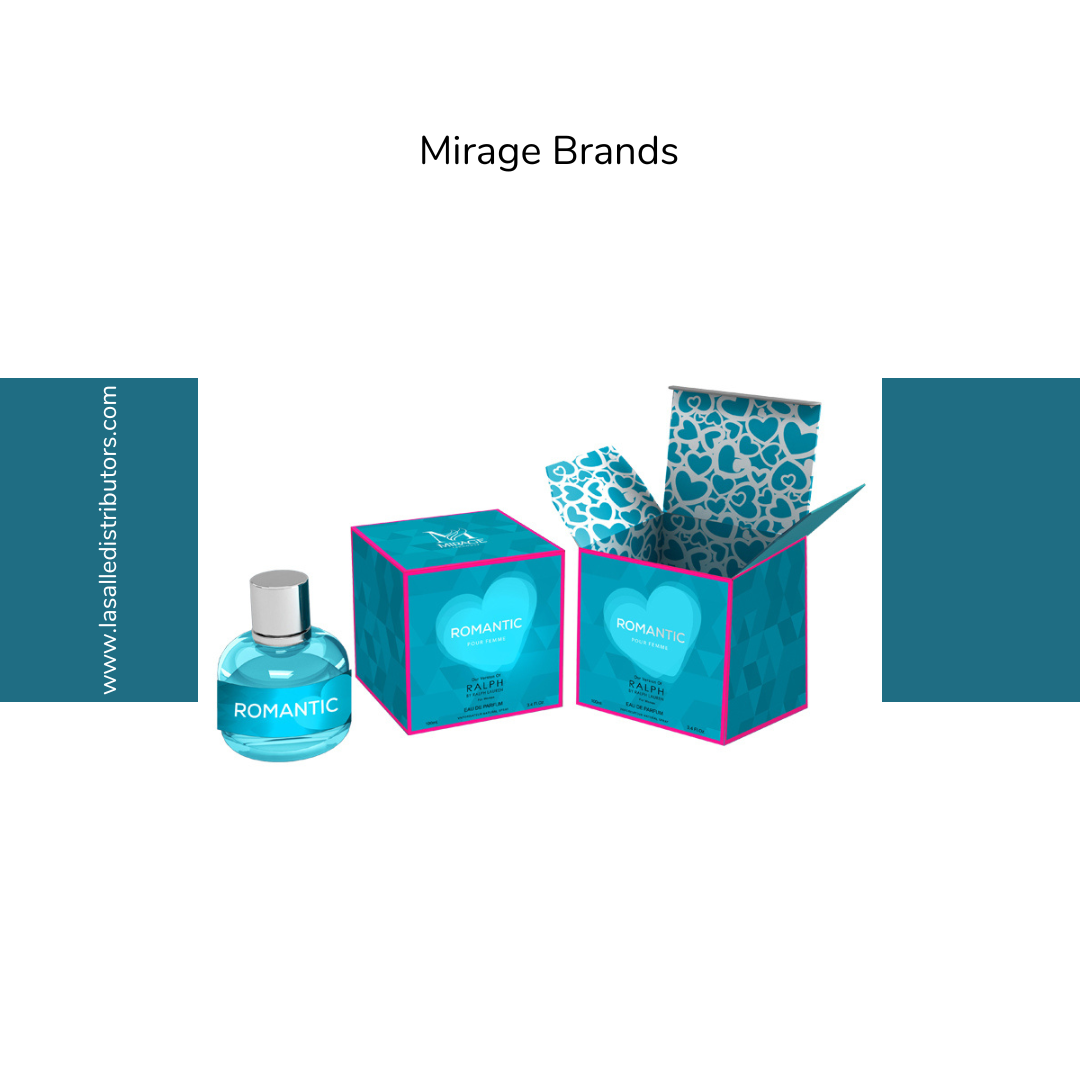 Mirage Brands 3.4 Oz EDP Spray - Romantic (Inspired By Ralph By Ralph Lauren)