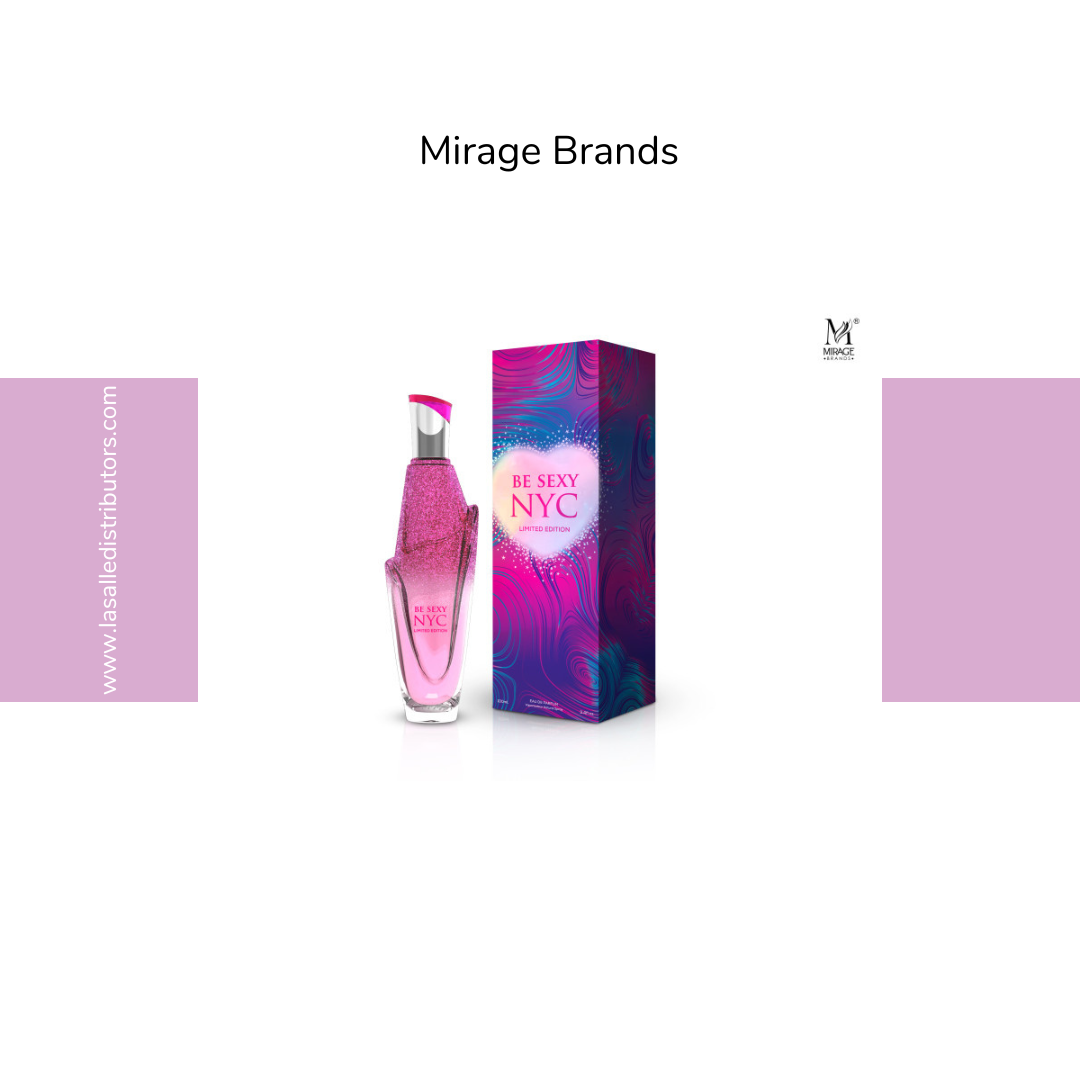 Mirage Brands 3.4 Oz EDP Spray - Be Sexy NYC Limited Edition