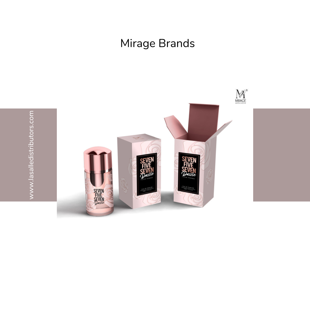 Mirage Brands 3.4 Oz EDP Spray - 757 Dazzle (Inspired By 212 VIP Rose By Carolina Herrera)