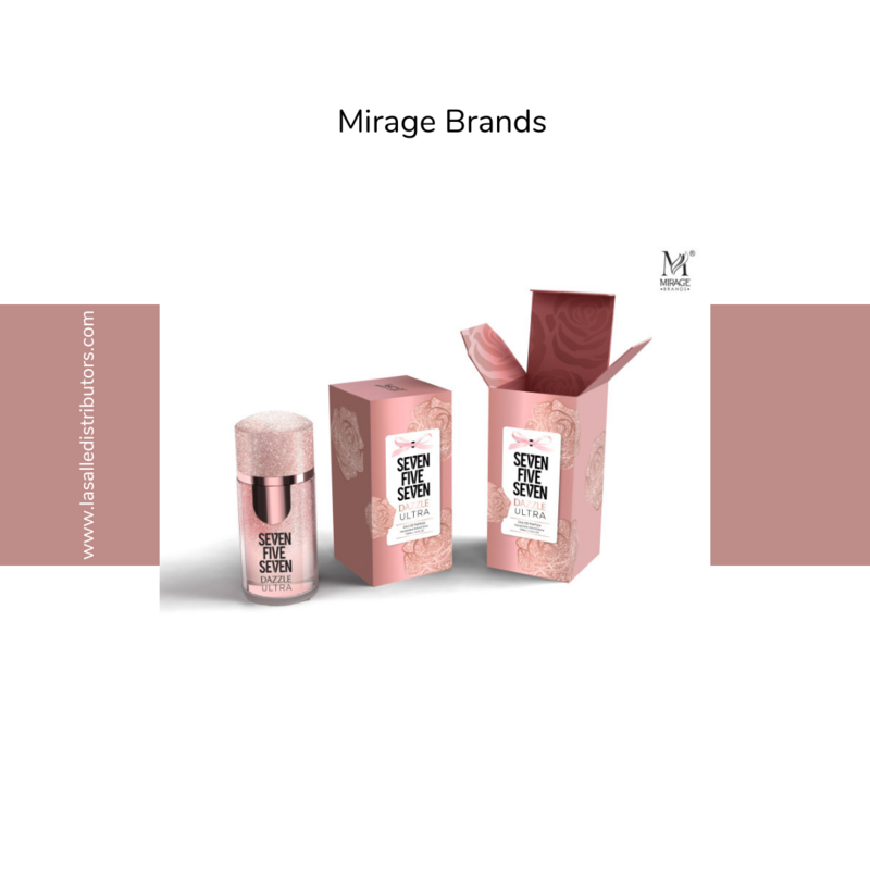 Mirage Brands 3.4 Oz EDP Spray - 757 Dazzle Ultra (Inspired By 212 VIP Rose Ultra By Carolina Herrera)