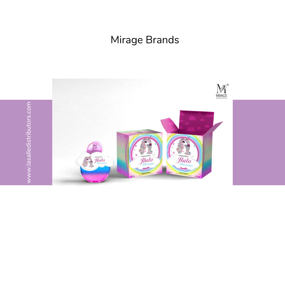 Mirage Brands 3.4 Oz EDP Spray - Adrianna Halo Dreams (Inspired By Cloud Dreams By Ariana Grande)